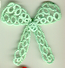 Mint Green bow