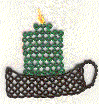Christmas Candle Item # 003